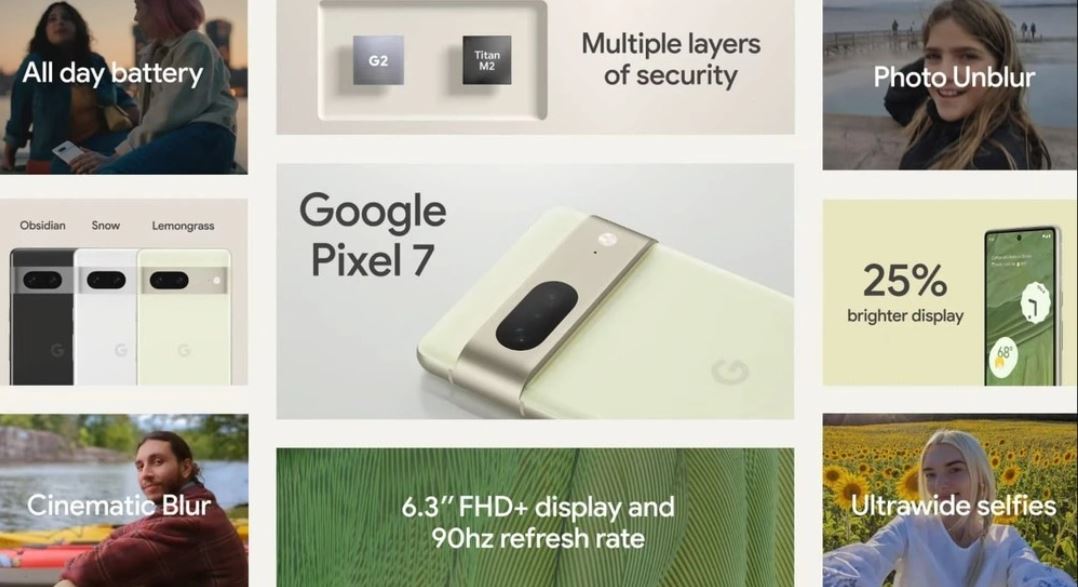 tính năng Google Pixel 7 5G