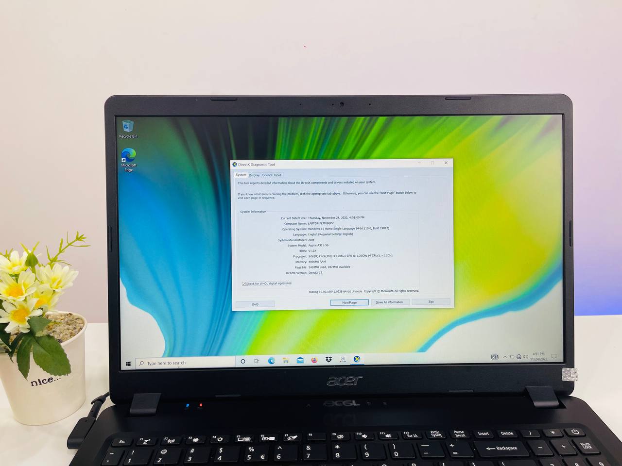 màn hình Laptop Acer Aspire 3 A315