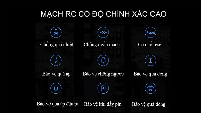 Cảm biến Pin Sạc Dự Phòng Xiaomi Gen 3 10000 mAh 18W