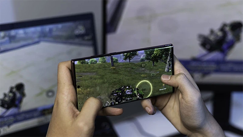 Chơi pubg trên Samsung Galaxy S22 Ultra 5G