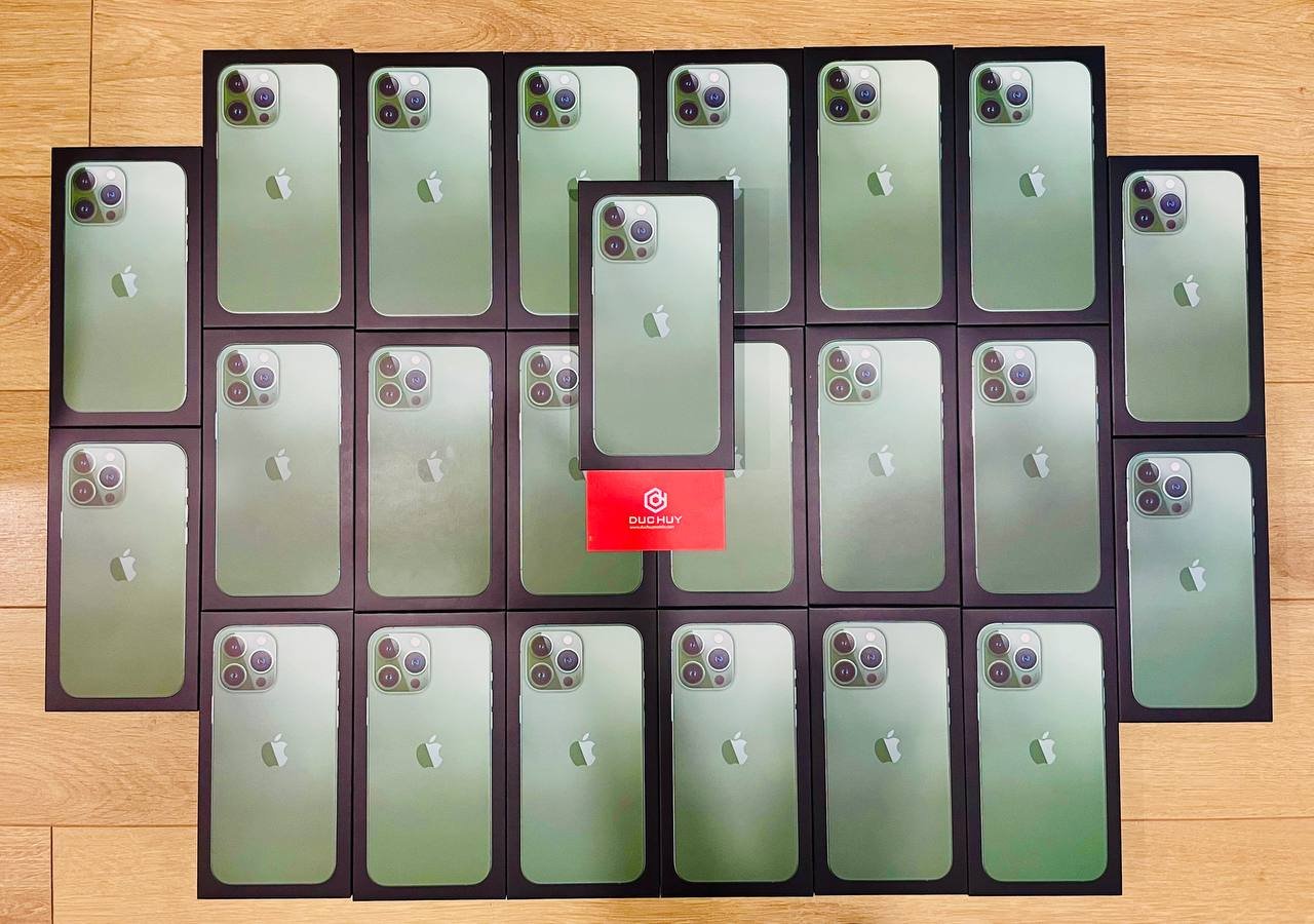  iPhone 13 Pro Max màu Xanh Lá có mặt Đức huy