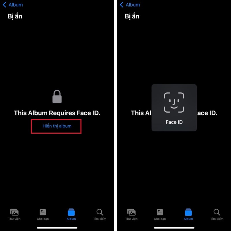 4 cách khóa ảnh bằng Face ID trên iPhone