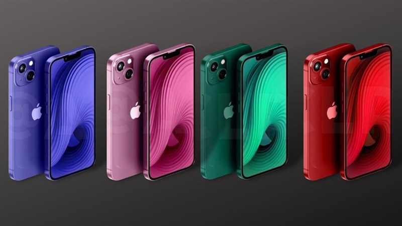 Màu sắc iPhone 14 và iPhone 14 Pro