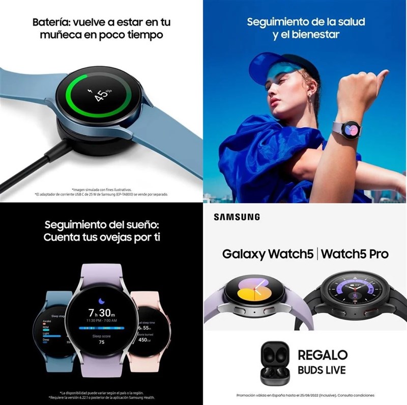 Rò rỉ hình ảnh Galaxy Watch 5 