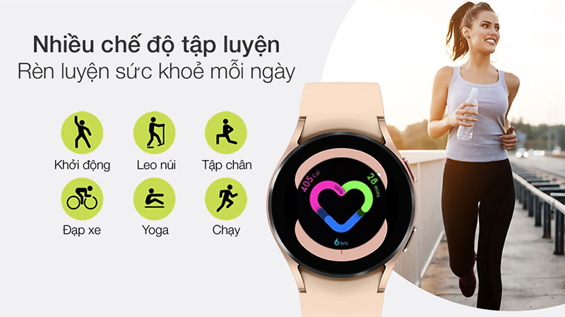 Tập thể dục Samsung Galaxy Watch 4 40mm