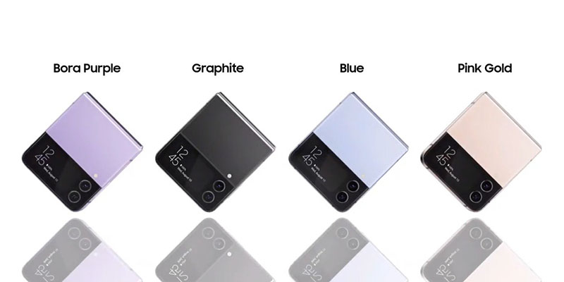 Màu sắc Galaxy Z Flip4 5G