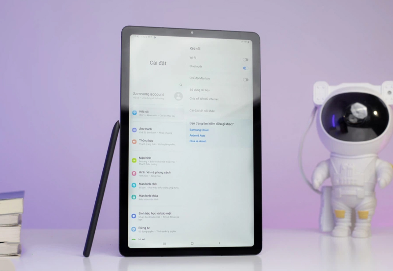 Đanh giá pin Samsung Galaxy Tab S6 Lite 2022