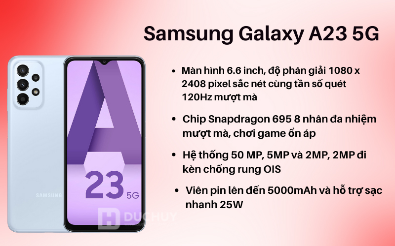 Tính năng Samsung Galaxy A23 5G