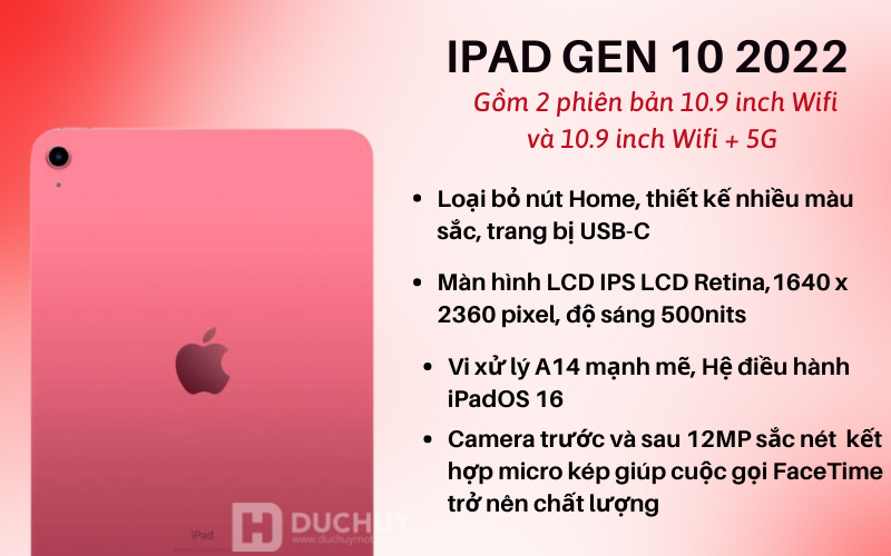 iPad Gen 10 (10.9 inch) 2022 64GB Wifi 