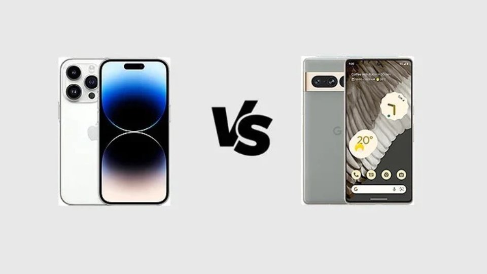 So sánh Google Pixel 7 Pro vs iPhone 14 Pro