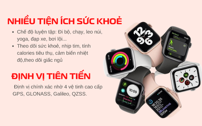 Tính năng Apple Watch SE (2O22)