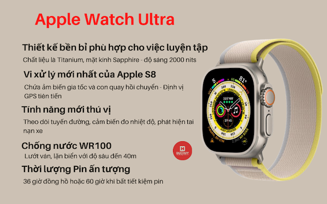 Apple Watch Ultra 49mm (LTE) Titanium