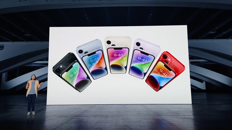 Màu sắc iPhone 14 và iPhone 14 Plus
