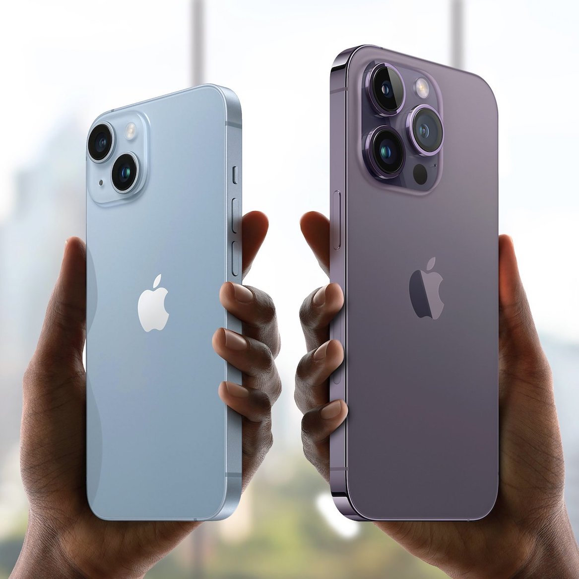 So sánh thiết kế iPhone 14 Plus vs iPhone 14 Pro Max