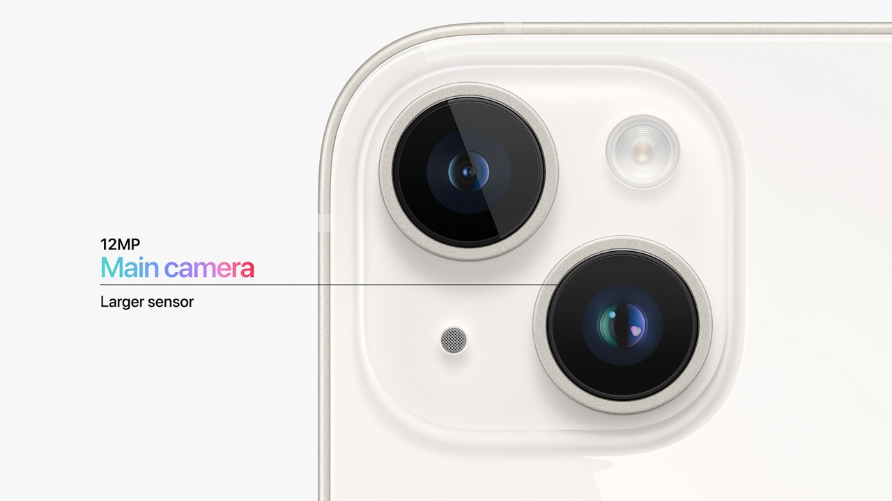 Camera iPhone 14 Plus