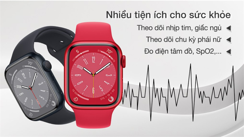 tính năng Apple Watch SE 2 vs Apple Watch 8