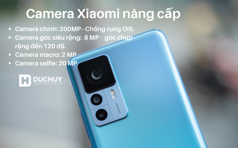 Camera Xiaomi 12T Pro