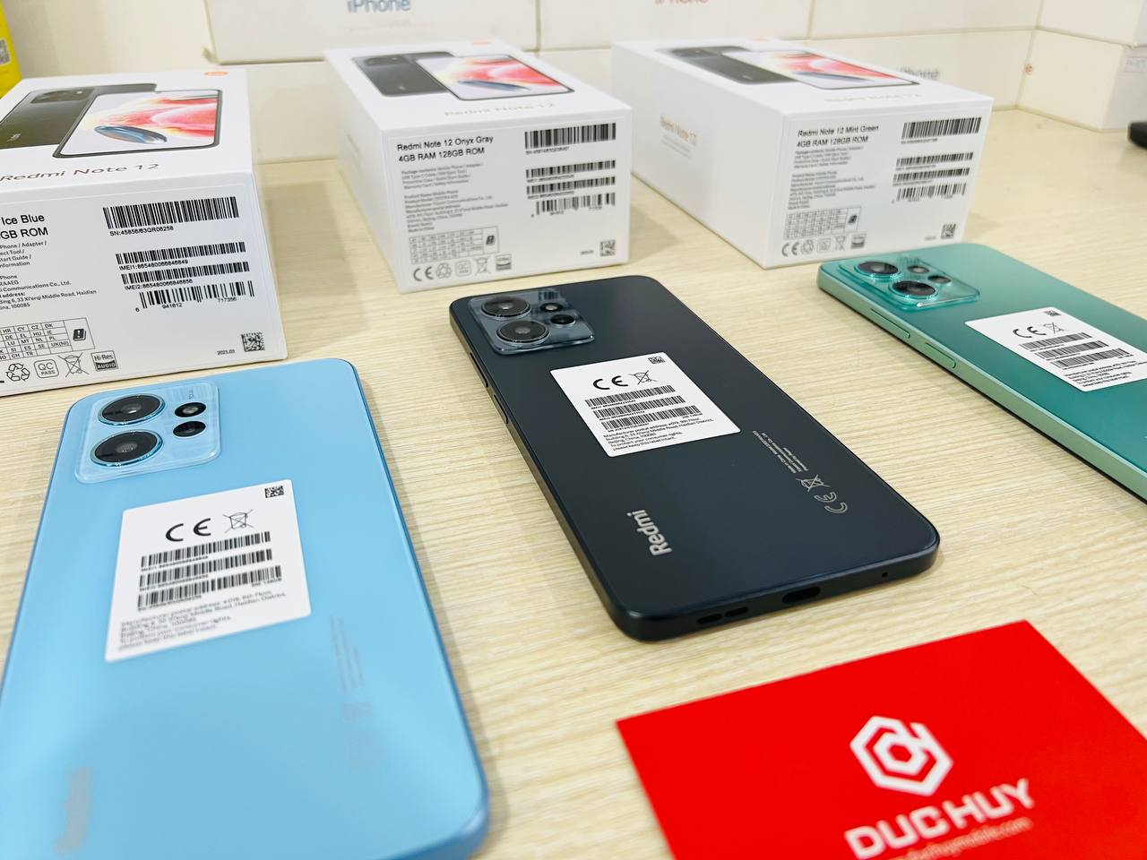 đủ màu Xiaomi Redmi Note 12