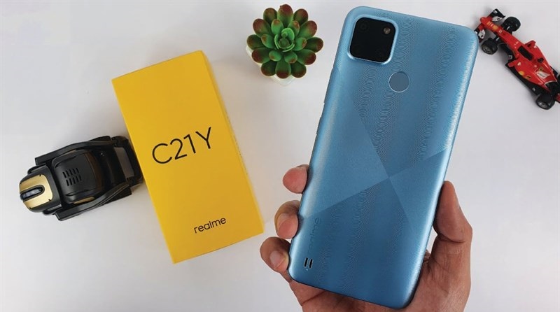 thiết kế Realme C21Y 