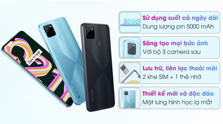 tính năng Realme C21Y 