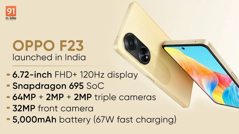 cấu hình OPPO F23 5G