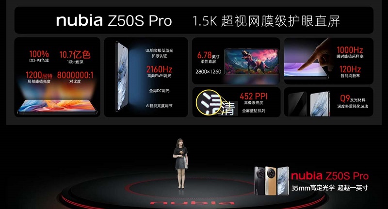 màn hình Nubia Z50S Pro 