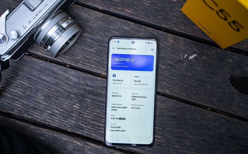 hiệu năng Realme C55