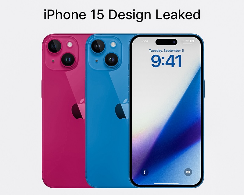 màu tùy chọn iPhone 15 