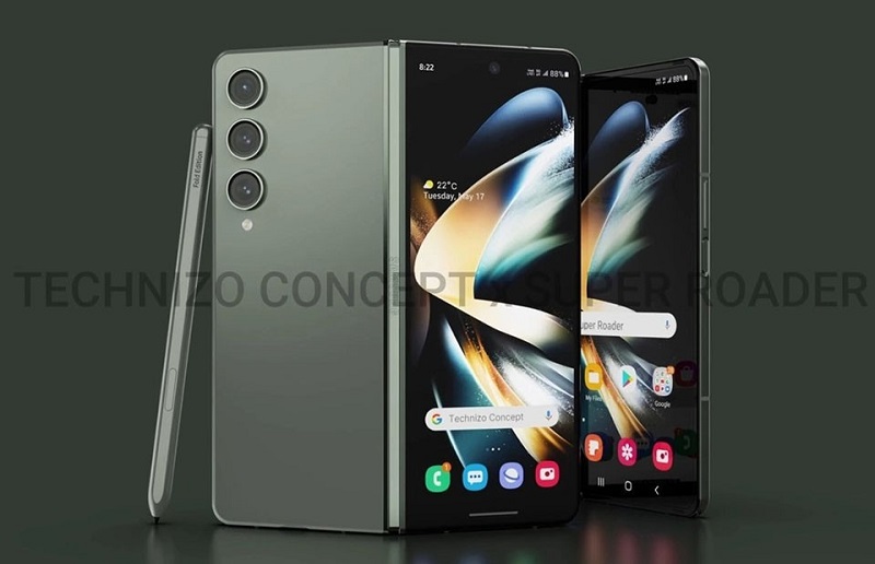thiết kế Samsung Galaxy Z Fold5
