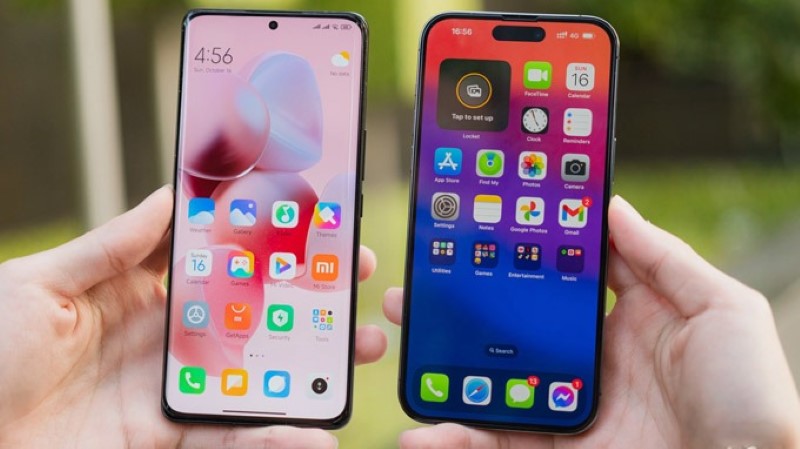 pin Xiaomi 13 Ultra cùng iPhone 14 Pro Max