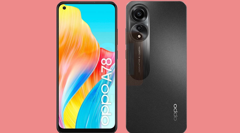 thiết kế OPPO A78 4G