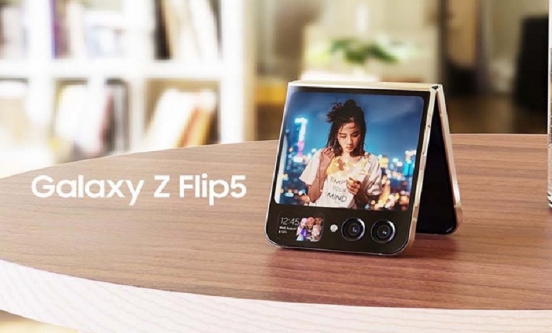 thiết kế Galaxy Z Flip5