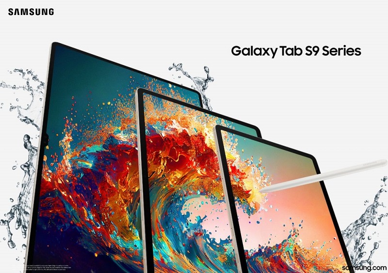 thiết kế Galaxy Tab S9 series