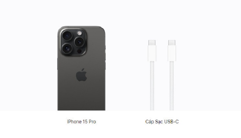 sạc pin iPhone 15 Pro