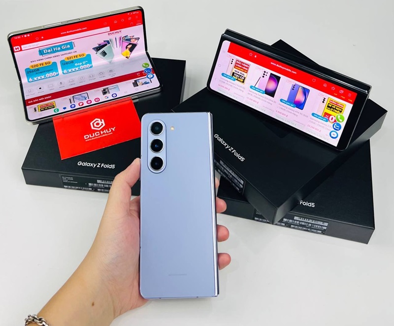 Điện thoại gập Samsung Galaxy Z Fold5 5G cũ có sẵn tại Đức Huy Mobile
