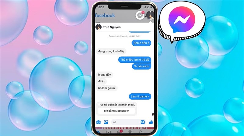 Bong bóng chat iPhone - Cách bật dễ dàng, thoải mái trò chuyện cùng bạn bè