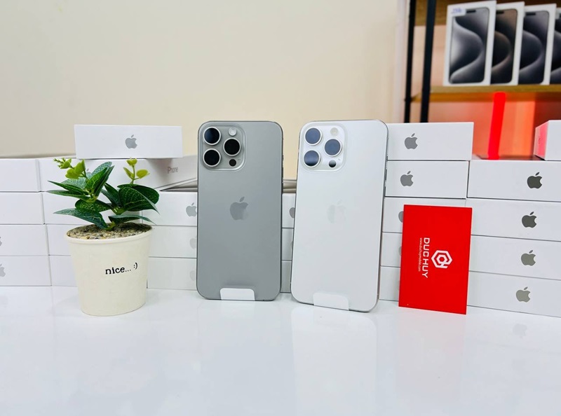 iPhone 15 Pro Max 256GB cũ có sẵn tại Đức Huy Mobile
