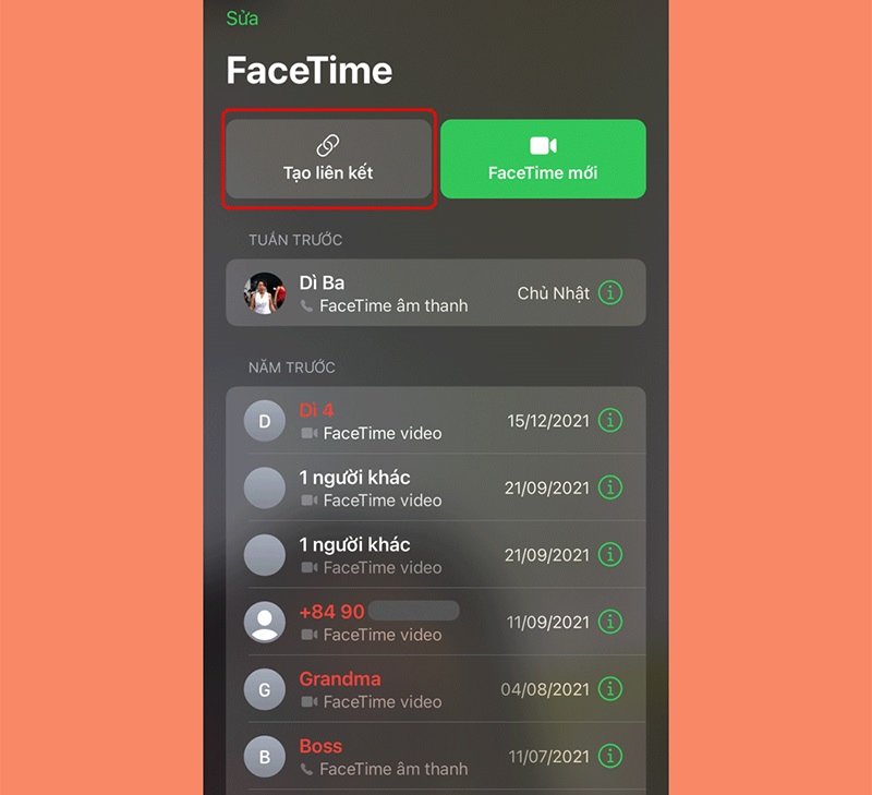 Cách gọi Facetime trên iPhone không mất tiền