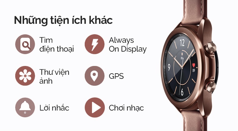 tiện ích Galaxy Watch 3 LTE 45mm