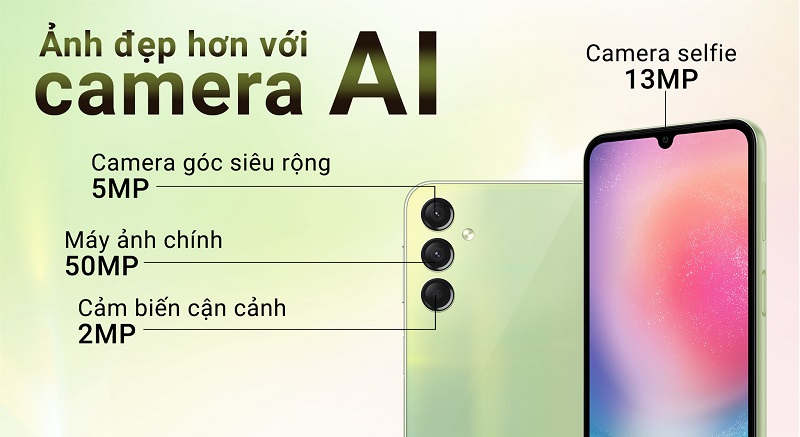 chụp ảnh  Galaxy A24