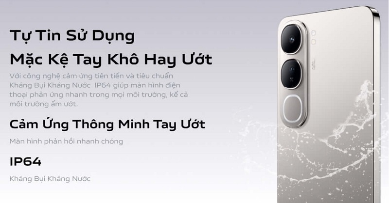 Vivo V40 Lite có ngoại hình sang trọng