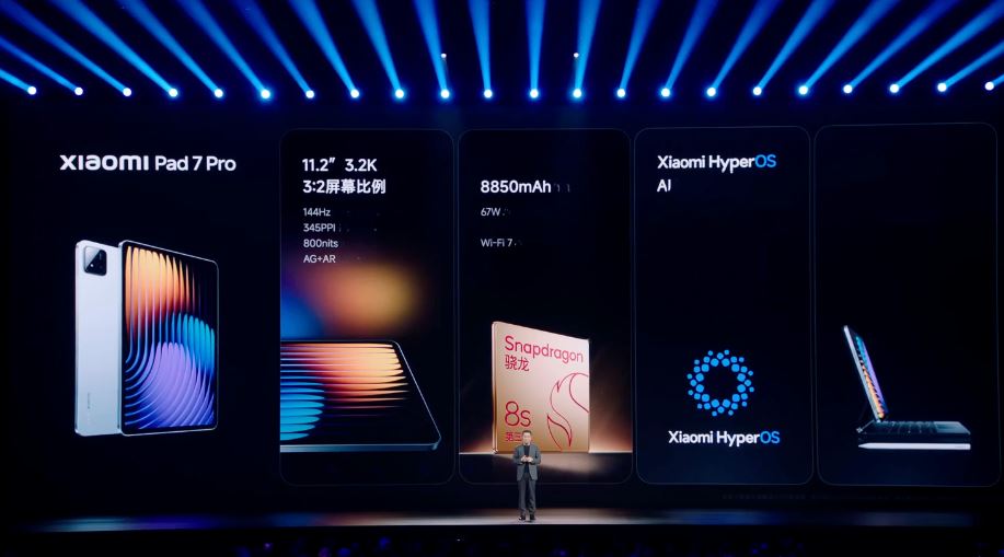 Xiaomi Pad 7 Pro cao cấp sẽ được trang bị chipset Snapdragon 8s Gen 3 (4 nm) 
