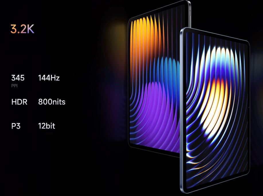Xiaomi Pad 7, Pad 7 Pro có màn hình 3.2K giống nhau