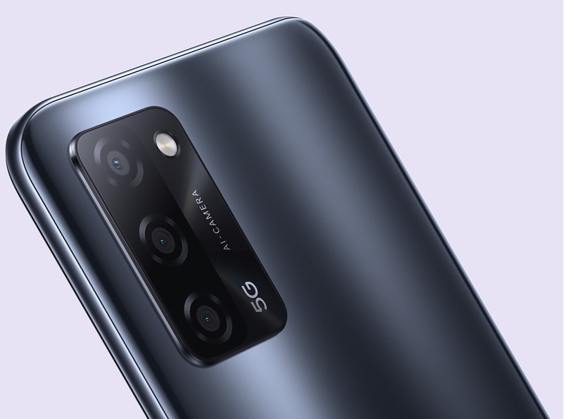 Oppo A55 5G có tới 3 camera sau hiện đại