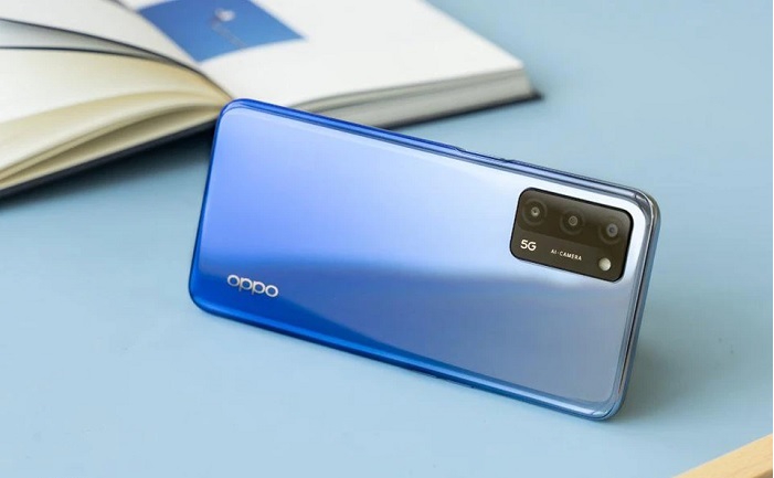 Oppo A55 5G có thiết kế mềm mại