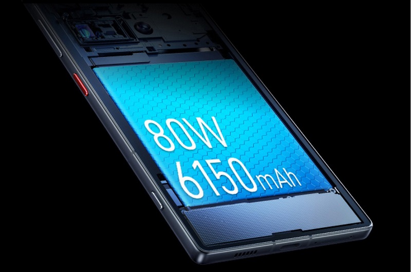 ZTE nubia Z70 Ultra có pin 6150 mAh, sạc nhanh 80W