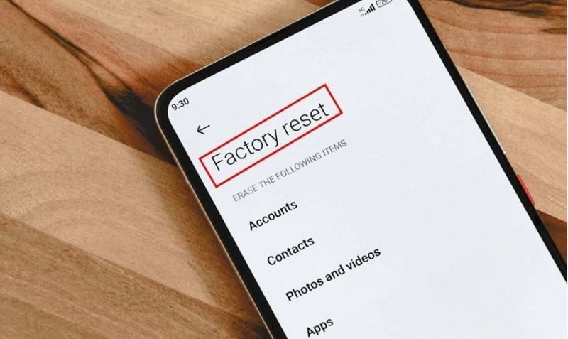 Một số lưu ý khi khôi phục cài đặt gốc Xiaomi​