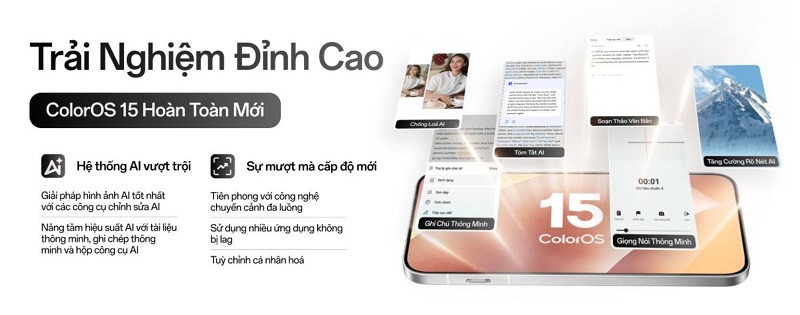 OPPO Find X8, OPPO Find X8 Pro tích hợp AI thông minh