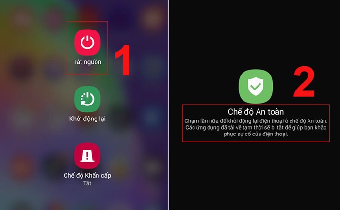 cách tắt chế độ an toàn trên Samsung 