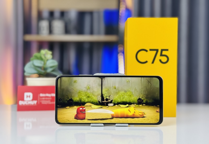 Thông số màn hình, và bộ nhớ của realme C75 cực kỳ ấn tượng 